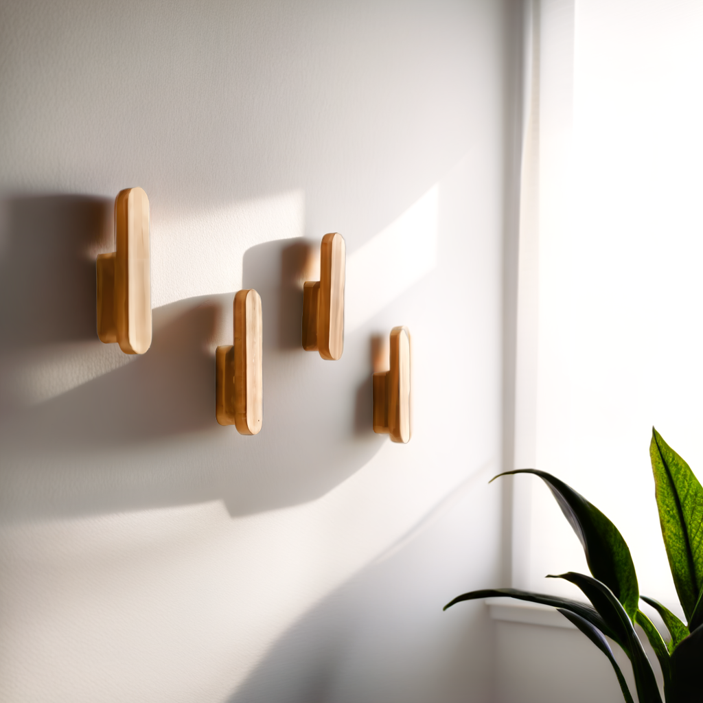Minimalist Vintage Wooden Hangers