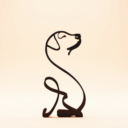 Labrador Line Sculpture